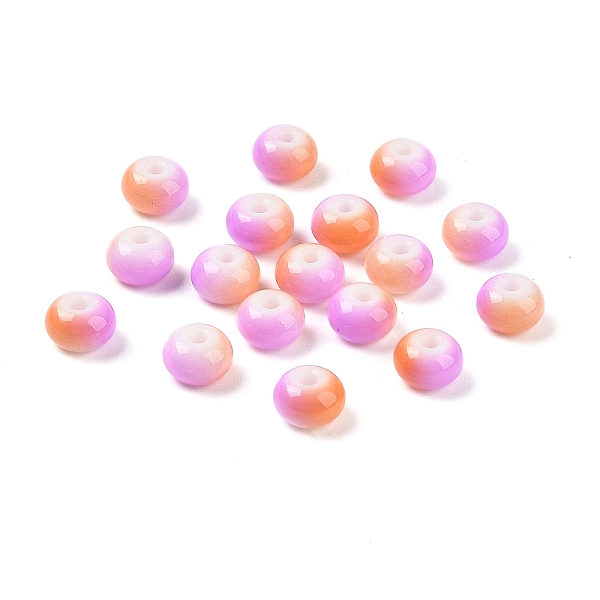 PandaHall Opaque Spray Painted Glass Beads, Rondelle, Coral, 8x5mm, Hole: 2mm, about 1041pcs/500g Glass Rondelle Red
PandaHall Opaque Spray Painted Glass Beads, Rondelle, Coral, 8x5mm, Hole: 2mm, about 1041pcs/500g Glass Rondelle Red