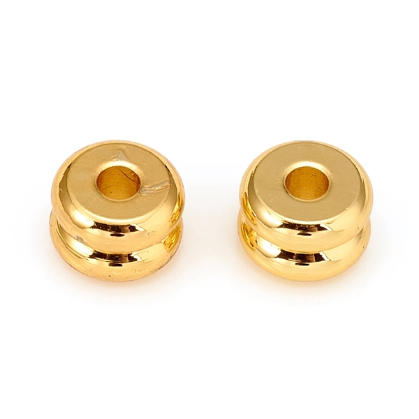 PandaHall Long-Lasting Plated Brass Spacer Beads, Grooved Beads, Column, Real 18k Gold Plated, 6x3mm, Hole: 1.8mm Brass Column
PandaHall Long-Lasting Plated Brass Spacer Beads, Grooved Beads, Column, Real 18k Gold Plated, 6x3mm, Hole: 1.8mm Brass Column