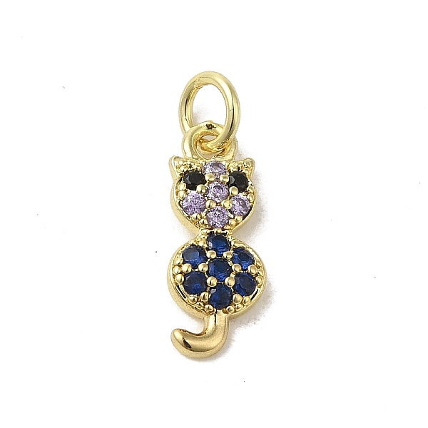 PandaHall Real 18K Gold Plated Brass Pave Colorful Cubic Zirconia Pendants, with Jump Rings, Cat Shape, 15x6x2mm, Hole: 3mm Brass+Cubic...
PandaHall Real 18K Gold Plated Brass Pave Colorful Cubic Zirconia Pendants, with Jump Rings, Cat Shape, 15x6x2mm, Hole: 3mm Brass+Cubic...