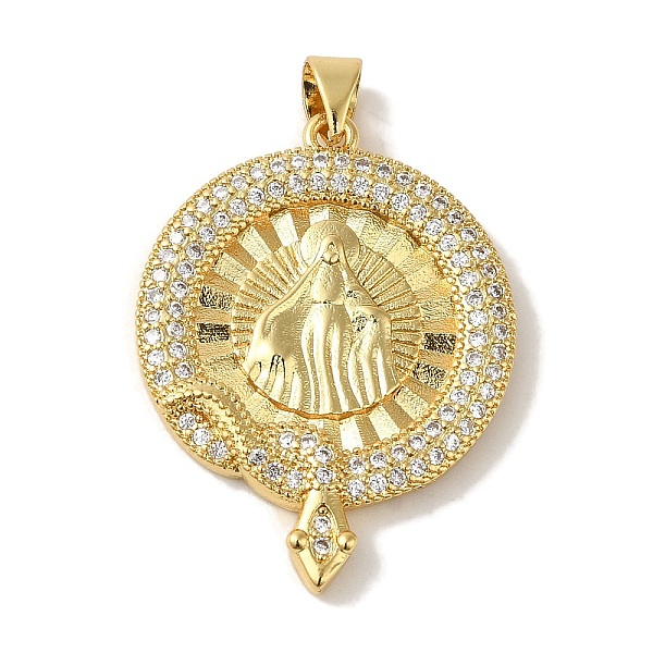 PandaHall Rack Plating Brass Micro Pave Clear Cubic Zirconia Pendants, Cadmium Free & Lead Free, Long-Lasting Plated, Real 18K Gold Plated...
PandaHall Rack Plating Brass Micro Pave Clear Cubic Zirconia Pendants, Cadmium Free & Lead Free, Long-Lasting Plated, Real 18K Gold Plated...