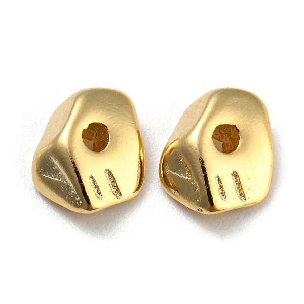 PandaHall Rack Plating Eco-friendly Brass Beads, Cadmium Free & Lead Free, Irregular Nuggets Shape, Real 24K Gold Plated, 8x6.5x3mm, Hole...
PandaHall Rack Plating Eco-friendly Brass Beads, Cadmium Free & Lead Free, Irregular Nuggets Shape, Real 24K Gold Plated, 8x6.5x3mm, Hole...