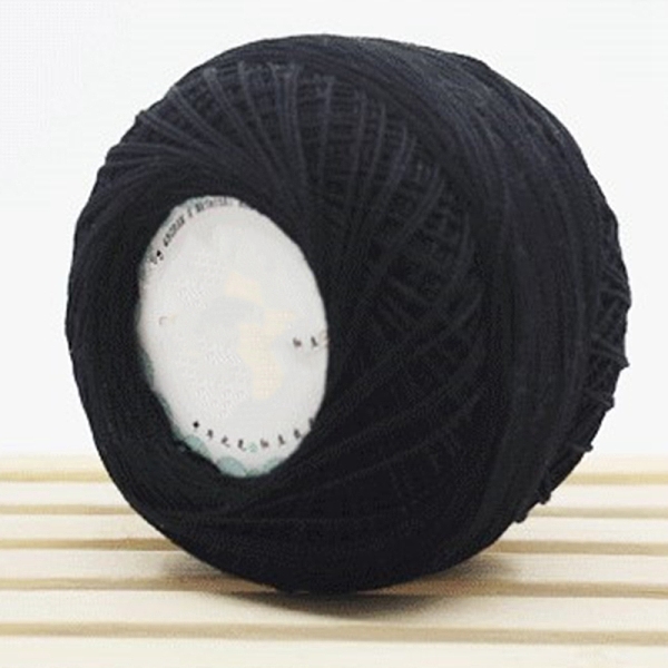 PandaHall 45g Cotton Size 8 Crochet Threads, Embroidery Floss, Yarn for Lace Hand Knitting, Black, 1mm Cotton Black
PandaHall 45g Cotton Size 8 Crochet Threads, Embroidery Floss, Yarn for Lace Hand Knitting, Black, 1mm Cotton Black