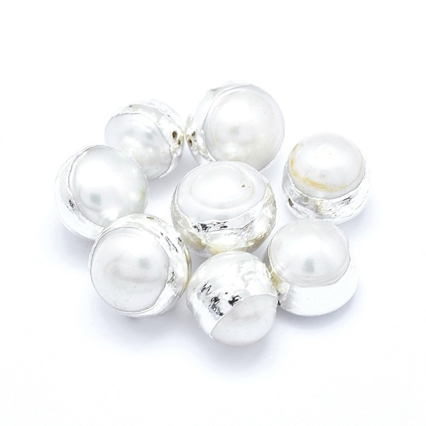PandaHall Natural Cultured Freshwater Pearl Beads, with Electroplated Polymer Clay, Round, Platinum, 11~14x10~14mm, Hole: 0.5~0.8mm Pearl...
PandaHall Natural Cultured Freshwater Pearl Beads, with Electroplated Polymer Clay, Round, Platinum, 11~14x10~14mm, Hole: 0.5~0.8mm Pearl...