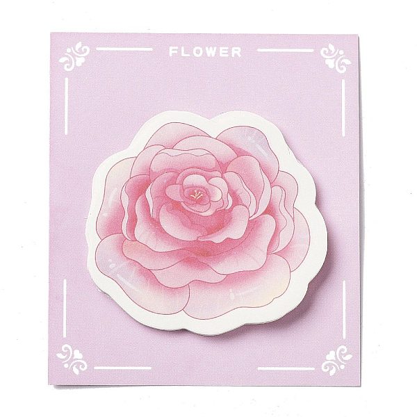 PandaHall 30 Sheets Rose Shape Memo Pad Sticky Notes, Sticker Tabs, for Office School Reading, Pink, 53x57x0.1mm Paper Flower Pink
PandaHall 30 Sheets Rose Shape Memo Pad Sticky Notes, Sticker Tabs, for Office School Reading, Pink, 53x57x0.1mm Paper Flower Pink