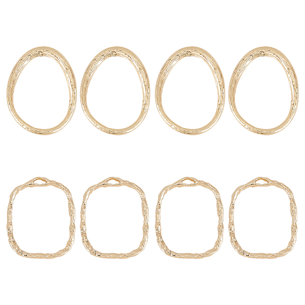 PandaHall BENECREAT 12 Pcs 3 Styles Real 18k Gold Plated Brass Chain Ring, Oval Earring Pendant, Textured Chain Ring Earring Connection for...
PandaHall BENECREAT 12 Pcs 3 Styles Real 18k Gold Plated Brass Chain Ring, Oval Earring Pendant, Textured Chain Ring Earring Connection for...