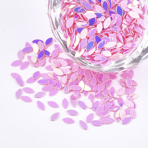 PandaHall Shining Nail Art Glitter, Manicure Sequins, DIY Sparkly Paillette Tips Nail, Horse Eye, Pearl Pink, 4~5x2x0.3mm Plastic Horse Eye...
PandaHall Shining Nail Art Glitter, Manicure Sequins, DIY Sparkly Paillette Tips Nail, Horse Eye, Pearl Pink, 4~5x2x0.3mm Plastic Horse Eye...