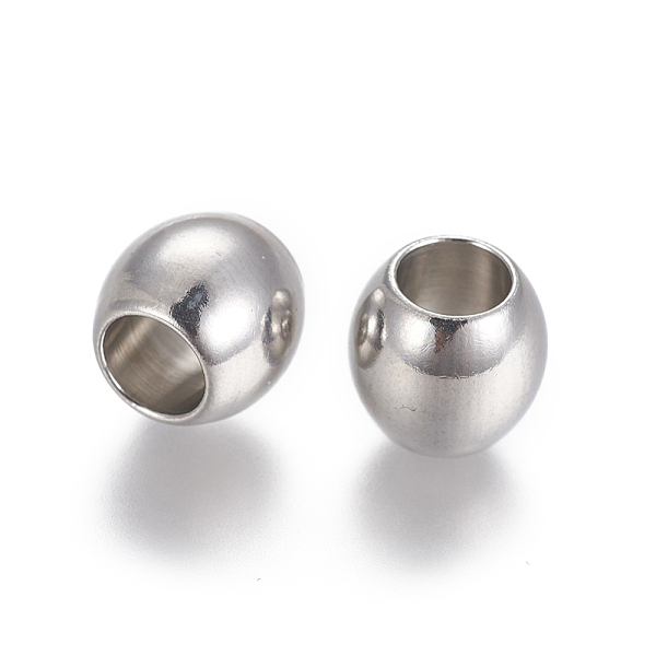 PandaHall 201 Stainless Steel Beads, Barrel, Stainless Steel Color, 10x9.1mm, Hole: 5.5mm 201 Stainless Steel Barrel
PandaHall 201 Stainless Steel Beads, Barrel, Stainless Steel Color, 10x9.1mm, Hole: 5.5mm 201 Stainless Steel Barrel