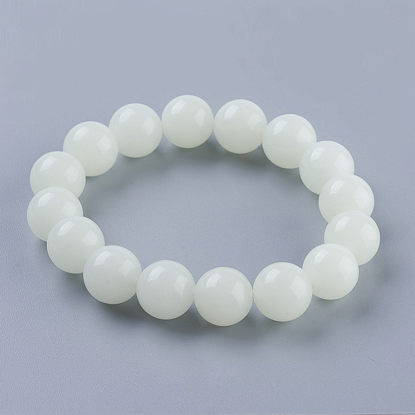 PandaHall Synthetic Luminous Stone Beaded Stretch Bracelet, Glow in the Dark, Round, Spring Green, 2 inch(50mm), 8mm Synthetic Gemstone...
PandaHall Synthetic Luminous Stone Beaded Stretch Bracelet, Glow in the Dark, Round, Spring Green, 2 inch(50mm), 8mm Synthetic Gemstone...
