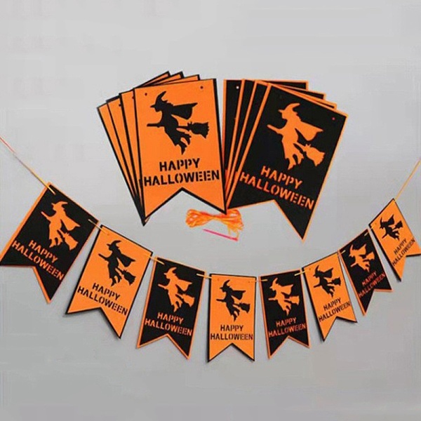 PandaHall 16Pcs 2 Color Flag Felt Ornaments, with Nylon Rope and Plastic Pins, Halloween Hanging Decorations, for Party Gift Home Decoration...
PandaHall 16Pcs 2 Color Flag Felt Ornaments, with Nylon Rope and Plastic Pins, Halloween Hanging Decorations, for Party Gift Home Decoration...