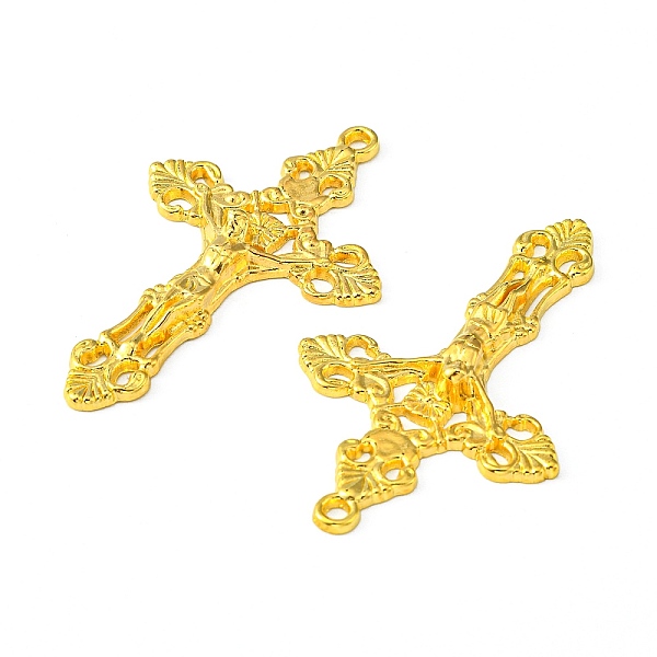 PandaHall Tibetan Style Alloy Pendants, For Easter, Crucifix Cross, Cadmium Free & Lead Free, Golden, 55.5x34x5mm, Hole: 2mm Alloy Cross
PandaHall Tibetan Style Alloy Pendants, For Easter, Crucifix Cross, Cadmium Free & Lead Free, Golden, 55.5x34x5mm, Hole: 2mm Alloy Cross