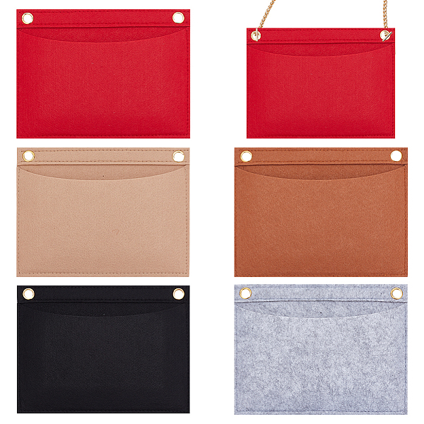 PandaHall WADORN 5Pcs 5 Colors Wool Felt Purse Organizer Insert, Mini Envelope Handbag Shaper Premium Felt, Bag Accessories, Rectangle, with..., Multicolor
PandaHall WADORN 5Pcs 5 Colors Wool Felt Purse Organizer Insert, Mini Envelope Handbag Shaper Premium Felt, Bag Accessories, Rectangle, with..., Multicolor