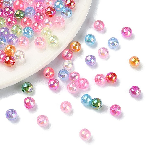 PandaHall Transparent Acrylic Beads, AB Colors Plated, Round, Mixed Color, 6mm, Hole: 1.8mm Acrylic Round Multicolor
PandaHall Transparent Acrylic Beads, AB Colors Plated, Round, Mixed Color, 6mm, Hole: 1.8mm Acrylic Round Multicolor