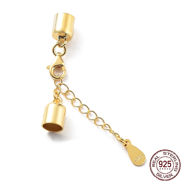 PandaHall 925 Sterling Silver Curb Chain Extender, End Chains with Lobster Claw Clasps and Cord Ends, Teardrop Chain Tabs, with S925 Stamp...
PandaHall 925 Sterling Silver Curb Chain Extender, End Chains with Lobster Claw Clasps and Cord Ends, Teardrop Chain Tabs, with S925 Stamp...