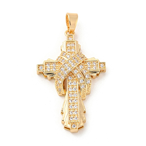 PandaHall Brass Micro Pave Cubic Zirconia Pendants, Long-Lasting Plated, Cross, Golden, 38.5x24.5x6.5mm, Hole: 6x4mm Brass+Cubic Zirconia..., Clear
PandaHall Brass Micro Pave Cubic Zirconia Pendants, Long-Lasting Plated, Cross, Golden, 38.5x24.5x6.5mm, Hole: 6x4mm Brass+Cubic Zirconia..., Clear