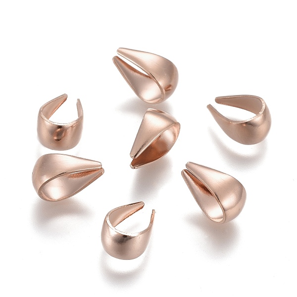PandaHall 304 Stainless Steel Snap On Bails, Rose Gold, 8.5x5.5x1~4mm, Inner Diameter: 6x4.5mm 304 Stainless Steel
PandaHall 304 Stainless Steel Snap On Bails, Rose Gold, 8.5x5.5x1~4mm, Inner Diameter: 6x4.5mm 304 Stainless Steel