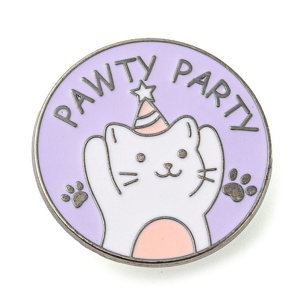 PandaHall Alloy Enamel Pin Broochs, Cadmium Free & Lead Free, Lilac, Cat Shape, 26.5x1.5mm Alloy+Enamel Cat Shape Purple
PandaHall Alloy Enamel Pin Broochs, Cadmium Free & Lead Free, Lilac, Cat Shape, 26.5x1.5mm Alloy+Enamel Cat Shape Purple