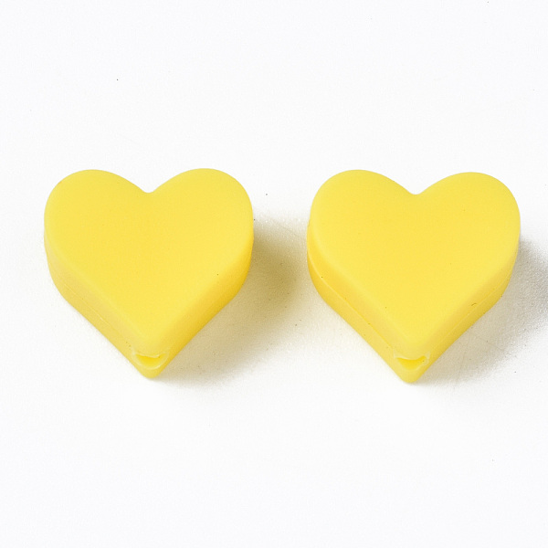 PandaHall Food Grade Eco-Friendly Silicone Beads, Chewing Beads For Teethers, DIY Nursing Necklaces Making, Heart, Yellow, 13x14x8mm, Hole...
PandaHall Food Grade Eco-Friendly Silicone Beads, Chewing Beads For Teethers, DIY Nursing Necklaces Making, Heart, Yellow, 13x14x8mm, Hole...