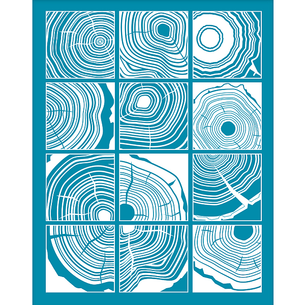 PandaHall OLYCRAFT 4x5 Inch Clay Stencils Wood Grain Pattern Silk Screen for Polymer Clay Square Tree Stump Silk Screen Stencils Mesh..., Cyan
PandaHall OLYCRAFT 4x5 Inch Clay Stencils Wood Grain Pattern Silk Screen for Polymer Clay Square Tree Stump Silk Screen Stencils Mesh..., Cyan