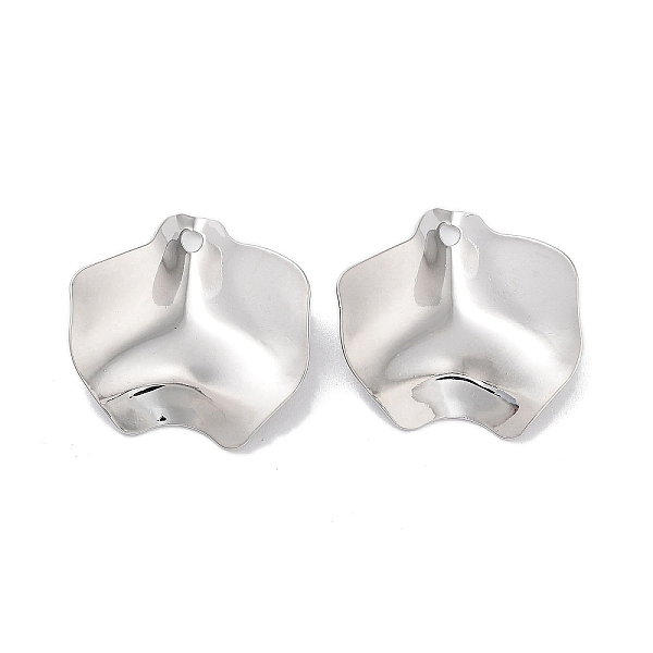PandaHall Brass Pendants, Leaf, Real Platinum Plated, 26x25x6.5mm, Hole: 2.2mm Brass Leaf
PandaHall Brass Pendants, Leaf, Real Platinum Plated, 26x25x6.5mm, Hole: 2.2mm Brass Leaf