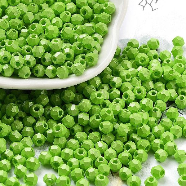 PandaHall Baking Paint Glass Seed Beads, Bicone, Lime Green, 4.5x3.5mm, Hole: 1.4mm, about 5625pcs/pound Glass Bicone
PandaHall Baking Paint Glass Seed Beads, Bicone, Lime Green, 4.5x3.5mm, Hole: 1.4mm, about 5625pcs/pound Glass Bicone