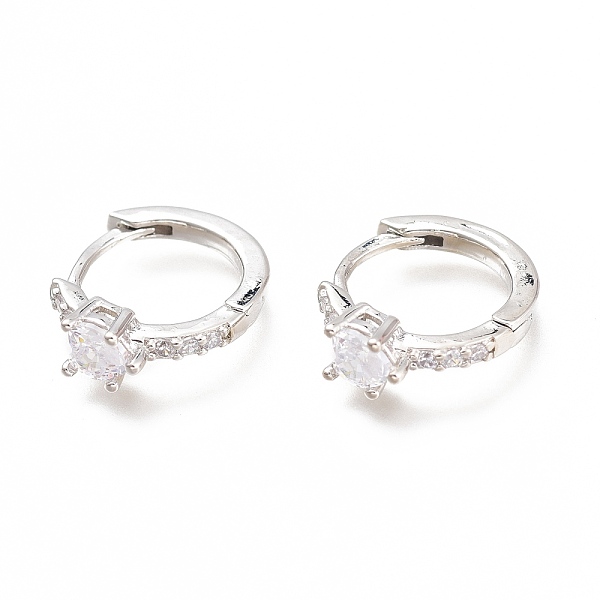 PandaHall Brass Micro Pave Clear Cubic Zirconia Huggie Hoop Earrings, Long-Lasting Plated, Ring with Heart, Platinum, 12x15x2mm, Pin...
PandaHall Brass Micro Pave Clear Cubic Zirconia Huggie Hoop Earrings, Long-Lasting Plated, Ring with Heart, Platinum, 12x15x2mm, Pin...