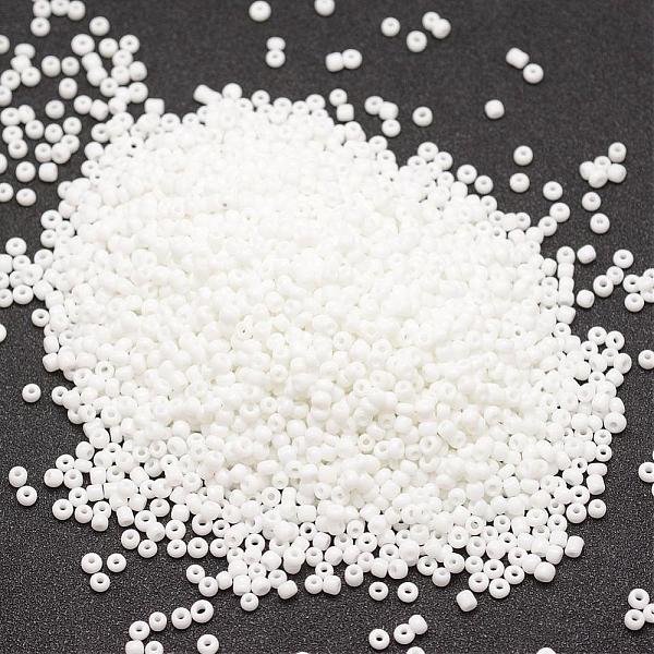 PandaHall 15/0 Glass Seed Beads, Grade A, Round, Opaque Colours, White, 1.3~1.5mm, Hole: 0.5mm, about 75000pcs/pound Glass White
PandaHall 15/0 Glass Seed Beads, Grade A, Round, Opaque Colours, White, 1.3~1.5mm, Hole: 0.5mm, about 75000pcs/pound Glass White