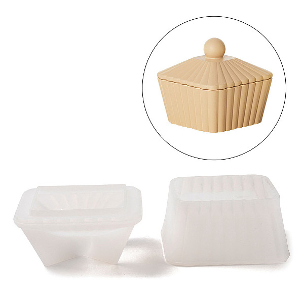 PandaHall DIY Silicone Candle Holder Molds, for Candle Making, Trapezoid, White, 8.3x8.3x4.2cm, Inner Diameter: 5.9x5.9cm Silicone Trapezoid...
PandaHall DIY Silicone Candle Holder Molds, for Candle Making, Trapezoid, White, 8.3x8.3x4.2cm, Inner Diameter: 5.9x5.9cm Silicone Trapezoid...
