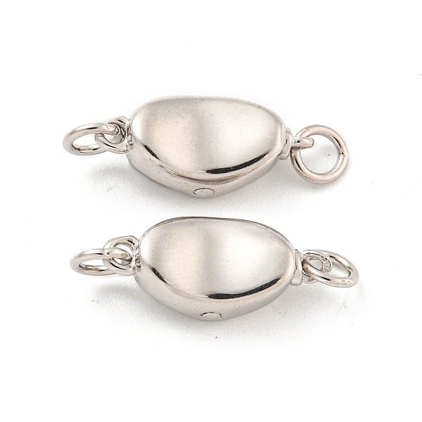 PandaHall 925 Sterling Silver Box Clasps, Real Platinum Plated, 19.5x6.5x5mm Sterling Silver
PandaHall 925 Sterling Silver Box Clasps, Real Platinum Plated, 19.5x6.5x5mm Sterling Silver