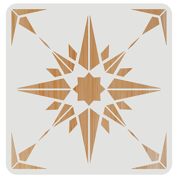 PandaHall FINGERINSPIRE Star Tile Stencil 30x30cm Reusable Star of David Pattern Stencil Large Tile Stencil for Drawing Geometric Star..., White
PandaHall FINGERINSPIRE Star Tile Stencil 30x30cm Reusable Star of David Pattern Stencil Large Tile Stencil for Drawing Geometric Star..., White
