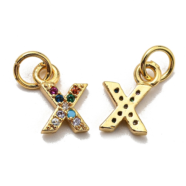 PandaHall Brass Micro Pave Colorful Cubic Zirconia Charms, Golden, Letter.X, 8.5~9x1.8~9.5x2mm, Hole: 3mm Brass+Cubic Zirconia Letter X
PandaHall Brass Micro Pave Colorful Cubic Zirconia Charms, Golden, Letter.X, 8.5~9x1.8~9.5x2mm, Hole: 3mm Brass+Cubic Zirconia Letter X