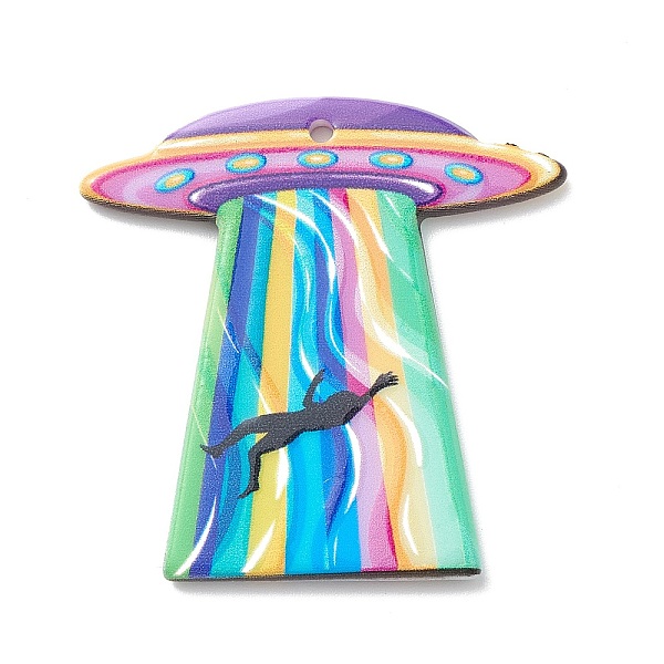 PandaHall Acrylic Pendants, extraterrestrial, UFO, Others, 40x39.5x2.5mm, Hole: 1.8mm Acrylic Others
PandaHall Acrylic Pendants, extraterrestrial, UFO, Others, 40x39.5x2.5mm, Hole: 1.8mm Acrylic Others