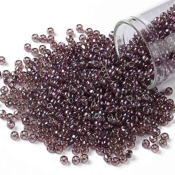 PandaHall TOHO Round Seed Beads, Japanese Seed Beads, (425) Gold Luster Marionberry, 8/0, 3mm, Hole: 1mm, about 222pcs/bottle, 10g/bottle..., Purple
PandaHall TOHO Round Seed Beads, Japanese Seed Beads, (425) Gold Luster Marionberry, 8/0, 3mm, Hole: 1mm, about 222pcs/bottle, 10g/bottle..., Purple