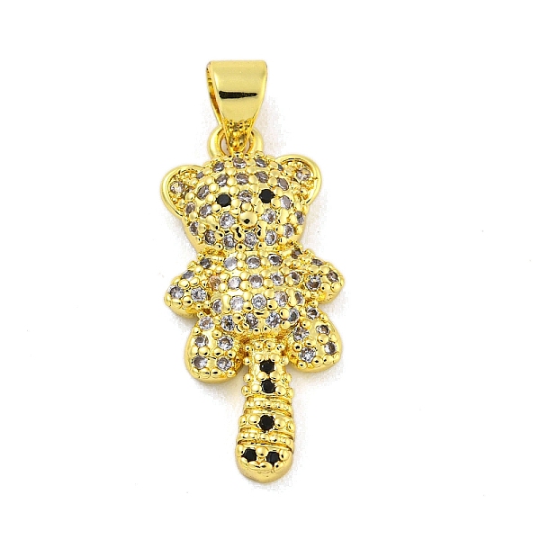 PandaHall Brass Micro Pave Cubic Zirconia Pendant, Real 18K Gold Plated, Bear, Clear, 23.5x11x3.5mm, Hole: 4x3mm. Brass+Cubic Zirconia Bear...
PandaHall Brass Micro Pave Cubic Zirconia Pendant, Real 18K Gold Plated, Bear, Clear, 23.5x11x3.5mm, Hole: 4x3mm. Brass+Cubic Zirconia Bear...