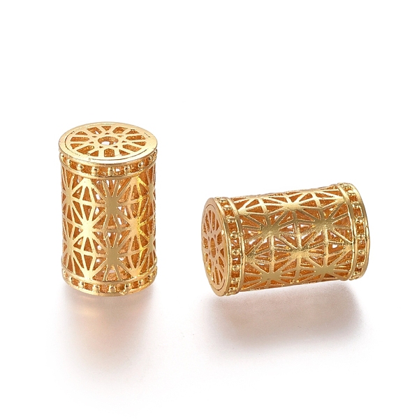 PandaHall Hollow Brass Beads, Column, Real 18K Gold Plated, 18x12mm, Hole: 2mm Brass Column
PandaHall Hollow Brass Beads, Column, Real 18K Gold Plated, 18x12mm, Hole: 2mm Brass Column