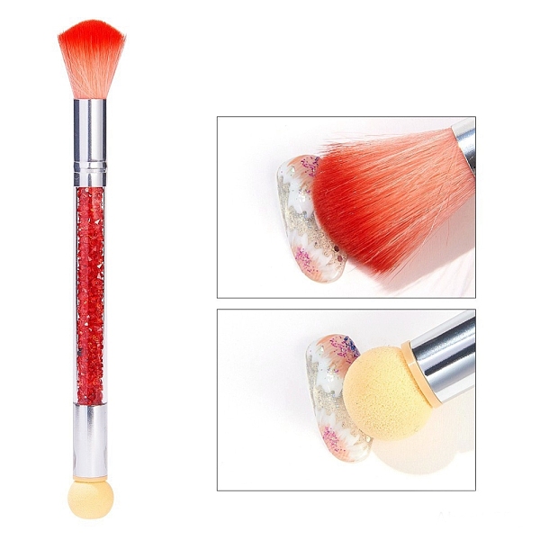 PandaHall Double-ended Nail Art Brush Pens, Gradient Shading Dotting Painting Pen, Sponge Head, Nylon Brush Head, Acrylic Handle, Aluminum..., Red
PandaHall Double-ended Nail Art Brush Pens, Gradient Shading Dotting Painting Pen, Sponge Head, Nylon Brush Head, Acrylic Handle, Aluminum..., Red