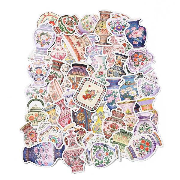 PandaHall 52Pcs PVC Self-Adhesive Stickers, for Party Decorative Presents, Ceramic, Mixed Color, 42~71x32~44x0.1mm, 52pcs/set Plastic Mixed..., Multicolor
PandaHall 52Pcs PVC Self-Adhesive Stickers, for Party Decorative Presents, Ceramic, Mixed Color, 42~71x32~44x0.1mm, 52pcs/set Plastic Mixed..., Multicolor