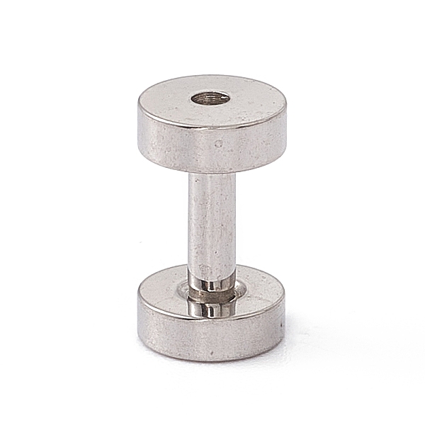 PandaHall 304 Stainless Steel Ear Plugs Gauges, Screw Tunnel Ear Expander for Men Women, Stainless Steel Color, 10x6mm, Hole: 1mm 304...
PandaHall 304 Stainless Steel Ear Plugs Gauges, Screw Tunnel Ear Expander for Men Women, Stainless Steel Color, 10x6mm, Hole: 1mm 304...