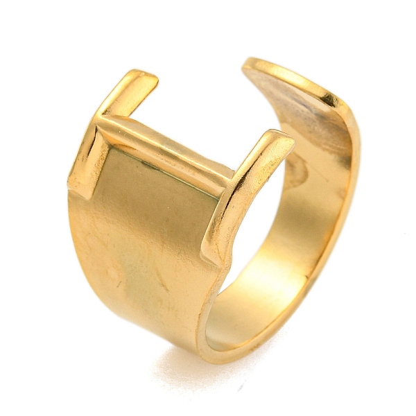 PandaHall Vacuum Plating 201 Stainless Steel Cuff Rings, Letter I, Inner Diameter: 18mm 201 Stainless Steel Letter I
PandaHall Vacuum Plating 201 Stainless Steel Cuff Rings, Letter I, Inner Diameter: 18mm 201 Stainless Steel Letter I