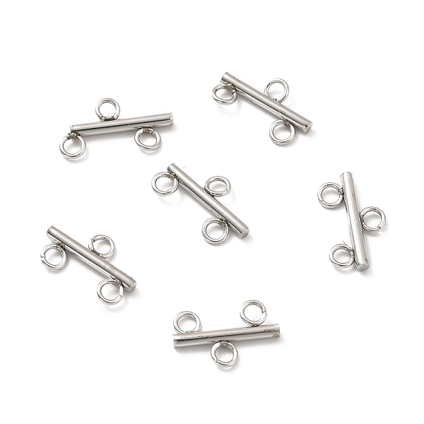 PandaHall 304 Stainless Steel Chandelier Component Links, 3 Loop Connector, Stainless Steel Color, 7x12x1.5mm, Hole: 2mm 304 Stainless Steel...
PandaHall 304 Stainless Steel Chandelier Component Links, 3 Loop Connector, Stainless Steel Color, 7x12x1.5mm, Hole: 2mm 304 Stainless Steel...