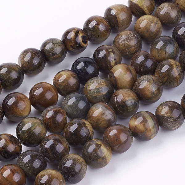 PandaHall Natural Tiger Eye Round Bead Strands, 10mm, Hole: 1mm, about 38pcs/strand, 14.9 inch Tiger Eye Round Brown
PandaHall Natural Tiger Eye Round Bead Strands, 10mm, Hole: 1mm, about 38pcs/strand, 14.9 inch Tiger Eye Round Brown