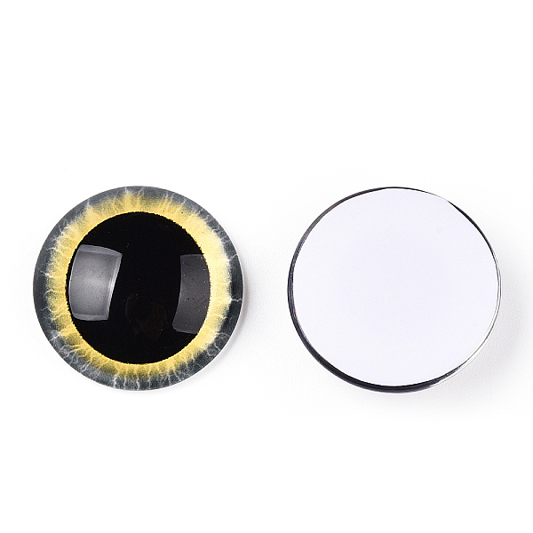 PandaHall Glass Cabochons, Half Round with Eye, Light Khaki, 20x6.5mm Glass Half Round
PandaHall Glass Cabochons, Half Round with Eye, Light Khaki, 20x6.5mm Glass Half Round