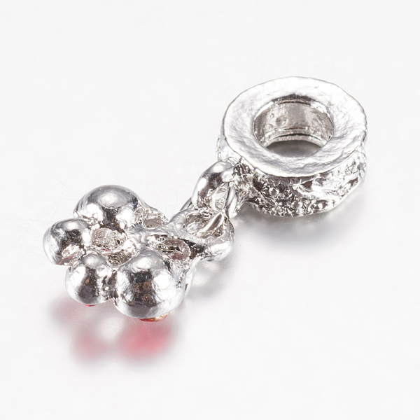 PandaHall Alloy Rhinestone European Dangle Charms, Large Hole Pendants, Butterfly, Platinum, Red, 27mm, Pendant: 13x10.5x4mm, Hole: 5mm...
PandaHall Alloy Rhinestone European Dangle Charms, Large Hole Pendants, Butterfly, Platinum, Red, 27mm, Pendant: 13x10.5x4mm, Hole: 5mm...