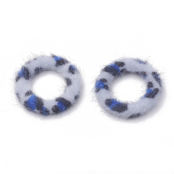 PandaHall Faux Mink Fur Covered Linking Rings, with Aluminum Bottom, Ring, Platinum, Light Steel Blue, 27x4mm Aluminum Ring Blue
PandaHall Faux Mink Fur Covered Linking Rings, with Aluminum Bottom, Ring, Platinum, Light Steel Blue, 27x4mm Aluminum Ring Blue