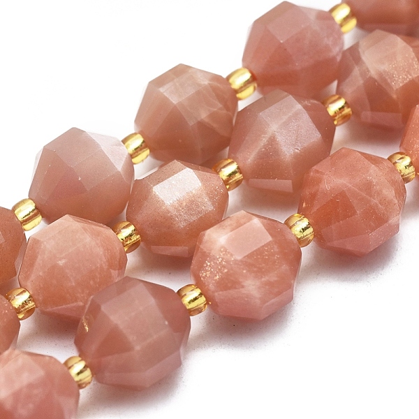 PandaHall Natural Sunstone Beads Strands, Faceted, Round, 9~10mm, Hole: 1mm, about 31~33pcs/Strand, 14.5 inch~15.9 inch(37~40.5cm) Sunstone...
PandaHall Natural Sunstone Beads Strands, Faceted, Round, 9~10mm, Hole: 1mm, about 31~33pcs/Strand, 14.5 inch~15.9 inch(37~40.5cm) Sunstone...