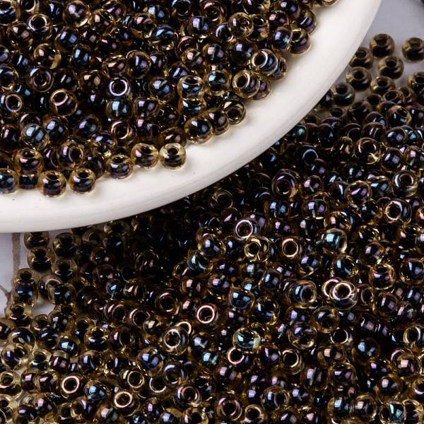PandaHall MIYUKI Round Rocailles Beads, Japanese Seed Beads, (RR380) Lined Steel Blue Luster, 8/0, 3mm, Hole: 1mm, about 422~455pcs/bottle...
PandaHall MIYUKI Round Rocailles Beads, Japanese Seed Beads, (RR380) Lined Steel Blue Luster, 8/0, 3mm, Hole: 1mm, about 422~455pcs/bottle...