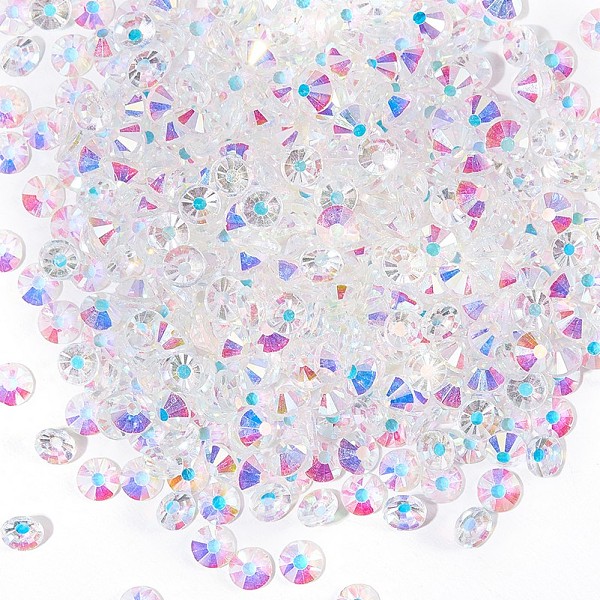 PandaHall Glass Rhinestone Flat Back Cabochons, Nail Art Decoration Accessories, Diamond, Crystal AB, SS16, 3.8~4x1.5mm, about 1440pcs/bag..., Clear
PandaHall Glass Rhinestone Flat Back Cabochons, Nail Art Decoration Accessories, Diamond, Crystal AB, SS16, 3.8~4x1.5mm, about 1440pcs/bag..., Clear