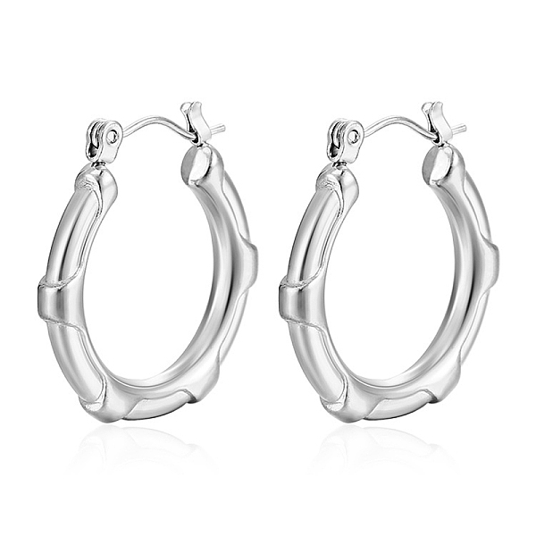 PandaHall 304 Stainless Steel Hoop Earrings, Stainless Steel Color, Hexagon, 25.5x25x3.5mm 304 Stainless Steel Hexagon
PandaHall 304 Stainless Steel Hoop Earrings, Stainless Steel Color, Hexagon, 25.5x25x3.5mm 304 Stainless Steel Hexagon