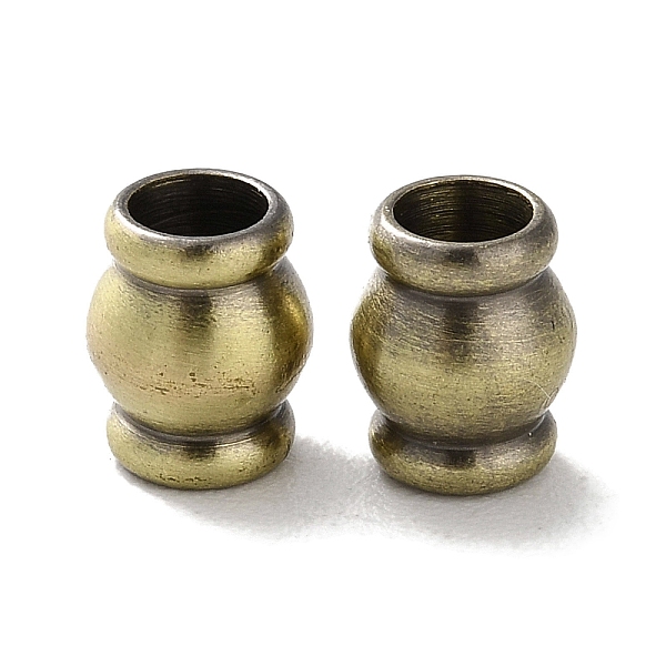 PandaHall Tibetan Style Brass Beads, Cadmium Free & Lead Free, Ball, Antique Bronze, 7x5.5mm, Hole: 3.4mm Brass Column
PandaHall Tibetan Style Brass Beads, Cadmium Free & Lead Free, Ball, Antique Bronze, 7x5.5mm, Hole: 3.4mm Brass Column