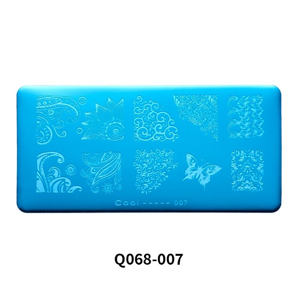 PandaHall Stainless Steel Nail Art Stamping Plates, Nail Image Flowers Lace Star Skull Easter Christmas Templates, for DIY Nail Manicuring...
PandaHall Stainless Steel Nail Art Stamping Plates, Nail Image Flowers Lace Star Skull Easter Christmas Templates, for DIY Nail Manicuring...