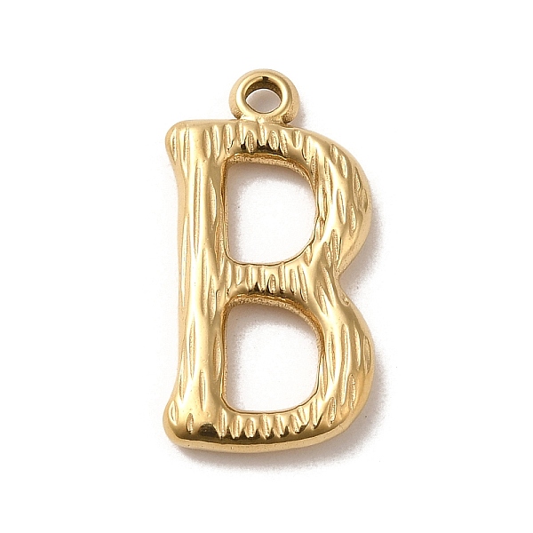 PandaHall 304 Stainless Steel Pendants, Letter B Charm, Real 14K Gold Plated, 22.5x11.5x2.5mm, Hole: 1.8mm 304 Stainless Steel Letter B
PandaHall 304 Stainless Steel Pendants, Letter B Charm, Real 14K Gold Plated, 22.5x11.5x2.5mm, Hole: 1.8mm 304 Stainless Steel Letter B